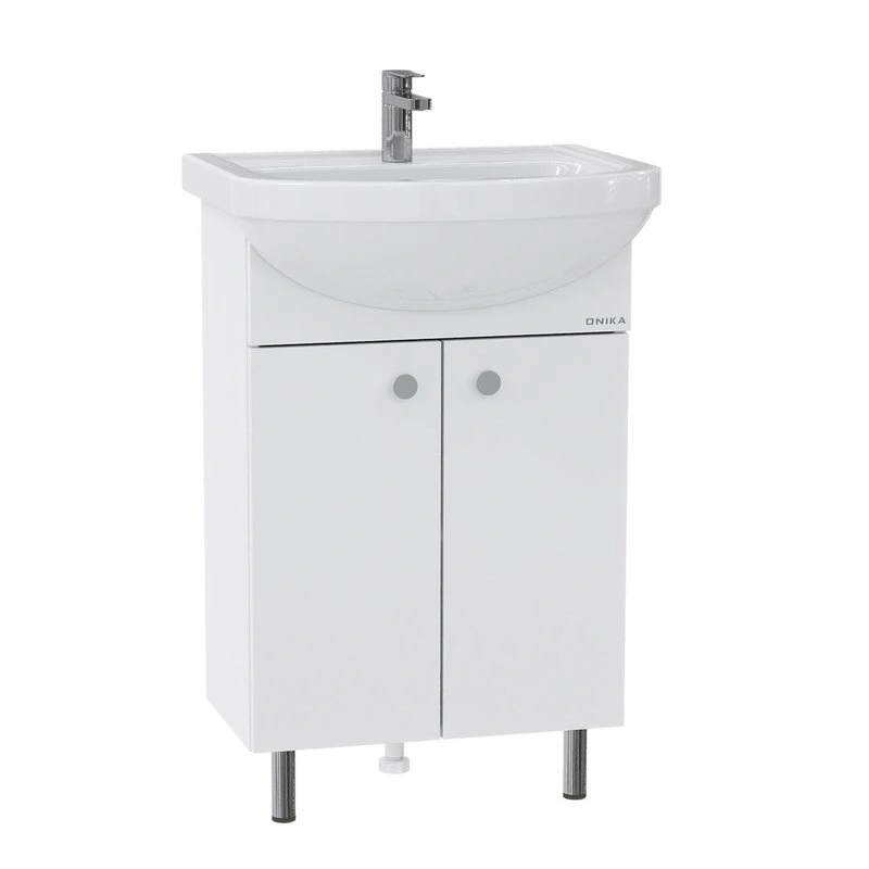 Мебель для ванной Onika Крит 52.10 комплект, разобранный, напольный, белый
