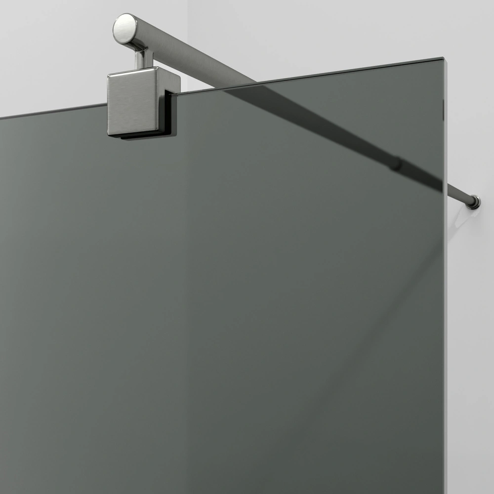 Душевая перегородка WasserKRAFT Rur 30W39GR-TG, графит от магазина Vanna-Vanna.ru!