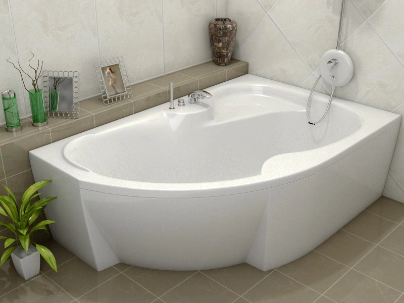 Ванна акриловая Vayer Azalia 160х105 R правая