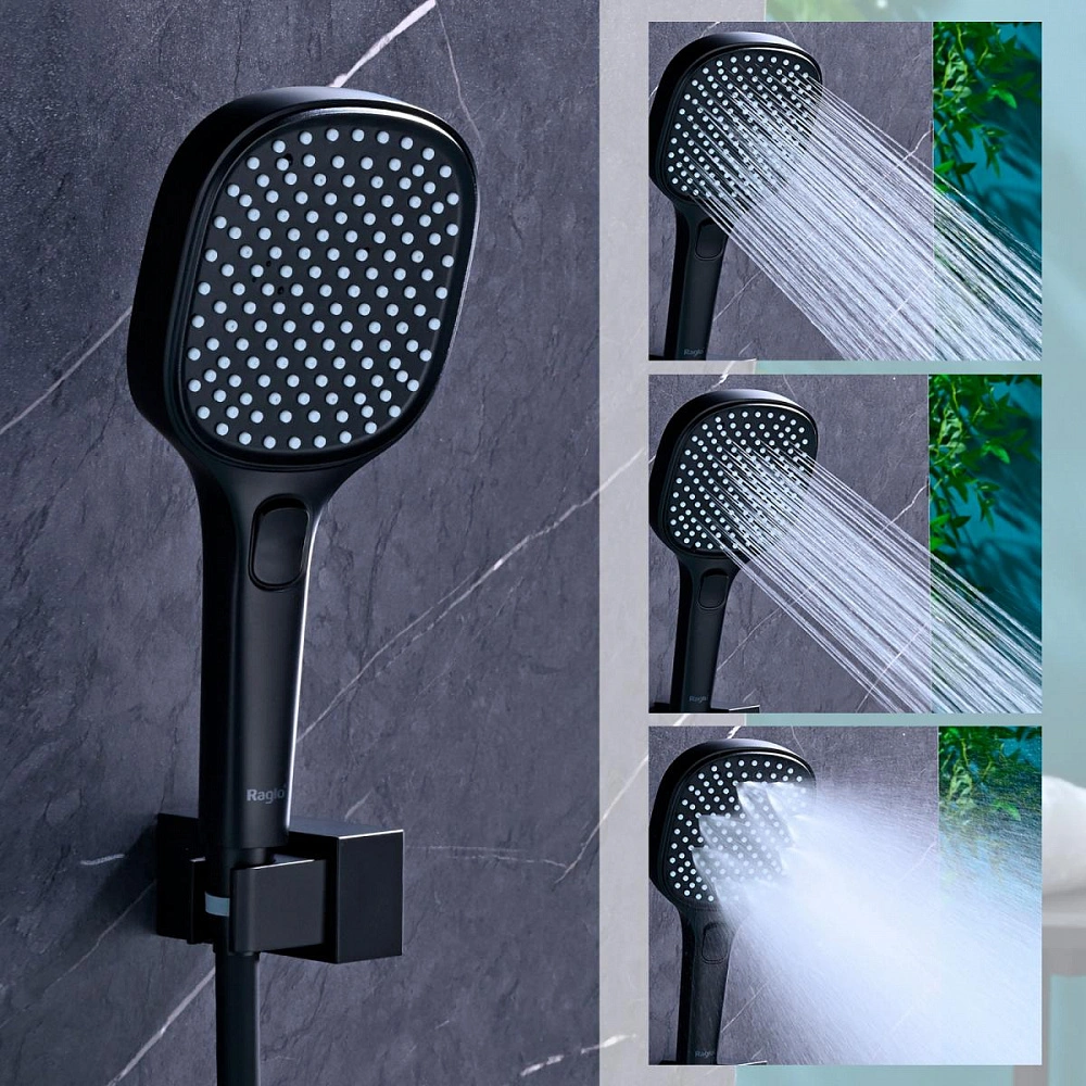 Смеситель для ванны Raglo R30.30.06, черный от магазина Vanna-Vanna.ru!