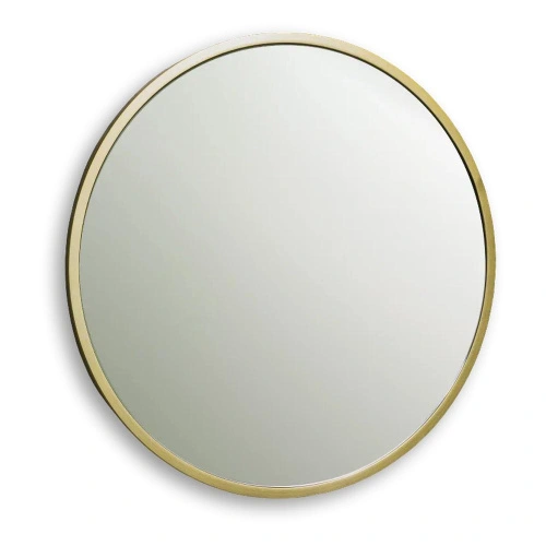 Зеркало Dreja SHINE 80x80 см, метал. рама, золото от магазина Vanna-Vanna.ru!