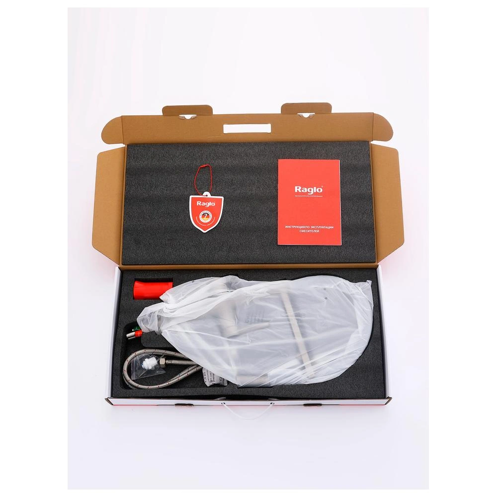 Смеситель для кухни с подключением фильтра Raglo R20.63.05, сатин от магазина Vanna-Vanna.ru!