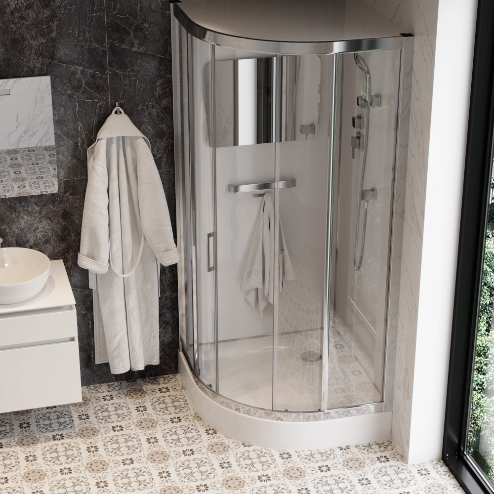 Душевая кабина Ceruttispa VIVA101 (100x100x215) от магазина Vanna-Vanna.ru!