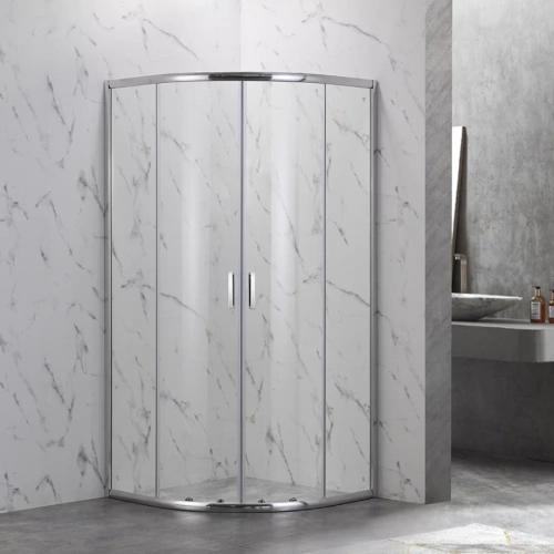 Душевой угол Veconi Rovigo RV-202, 900x900x1900, хром, стекло прозрачное от магазина Vanna-Vanna.ru!