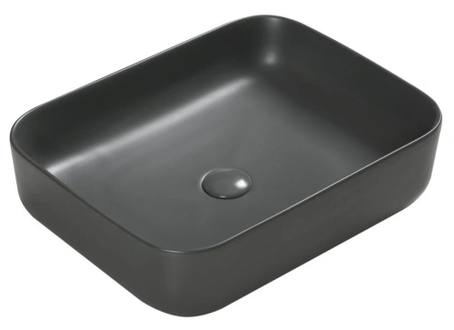 Раковина SantiLine SL-1051DG накладная, темно-серый матовый от магазина Vanna-Vanna.ru!