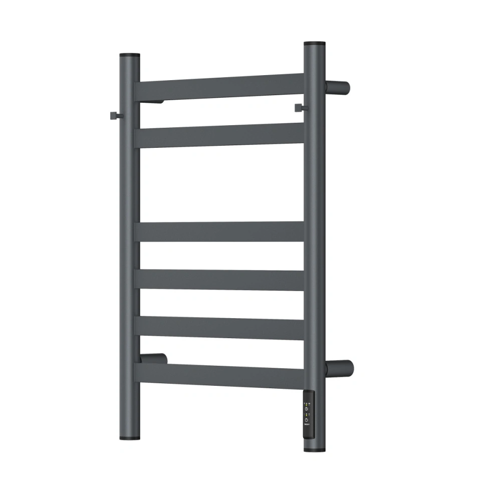 Полотенцесушитель электрический APEXTERMO Sfera SF10164GF 600x400 с крючками, графит металлик от магазина Vanna-Vanna.ru!