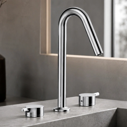 Встраиваемый смеситель для раковины WasserKraft Rhein, хром 9935 от магазина Vanna-Vanna.ru!