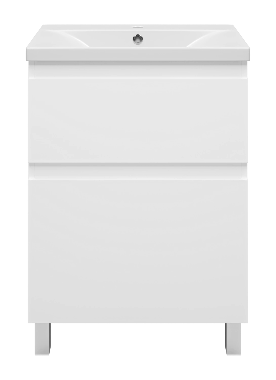 Тумба с раковиной Misty Лаки 60 белый от магазина Vanna-Vanna.ru!