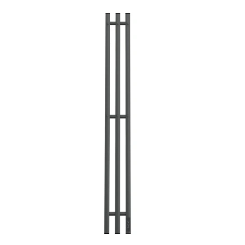 Полотенцесушитель электрический APEXTERMO Sirius SR10112GF 1100x120 с крючками, графит металлик от магазина Vanna-Vanna.ru!