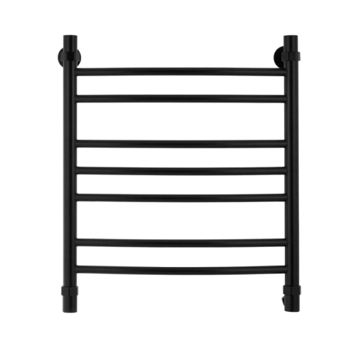 Полотенцесушитель водяной Energy Prestige 600x500 черный матовый, форма лесенка, нержавеющая сталь, подключение 3/4" от магазина Vanna-Vanna.ru!