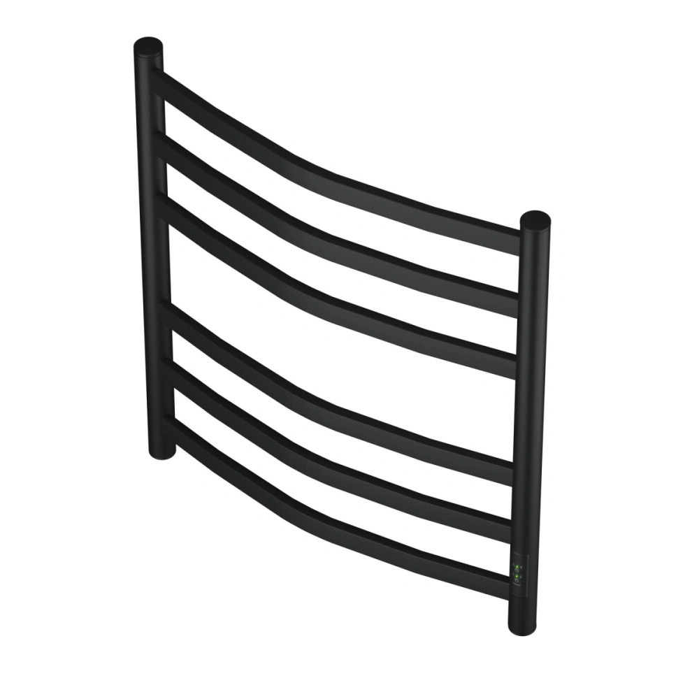 Полотенцесушитель электрический APEXTERMO Umbra UM00165BM 600x500, черный матовый от магазина Vanna-Vanna.ru!