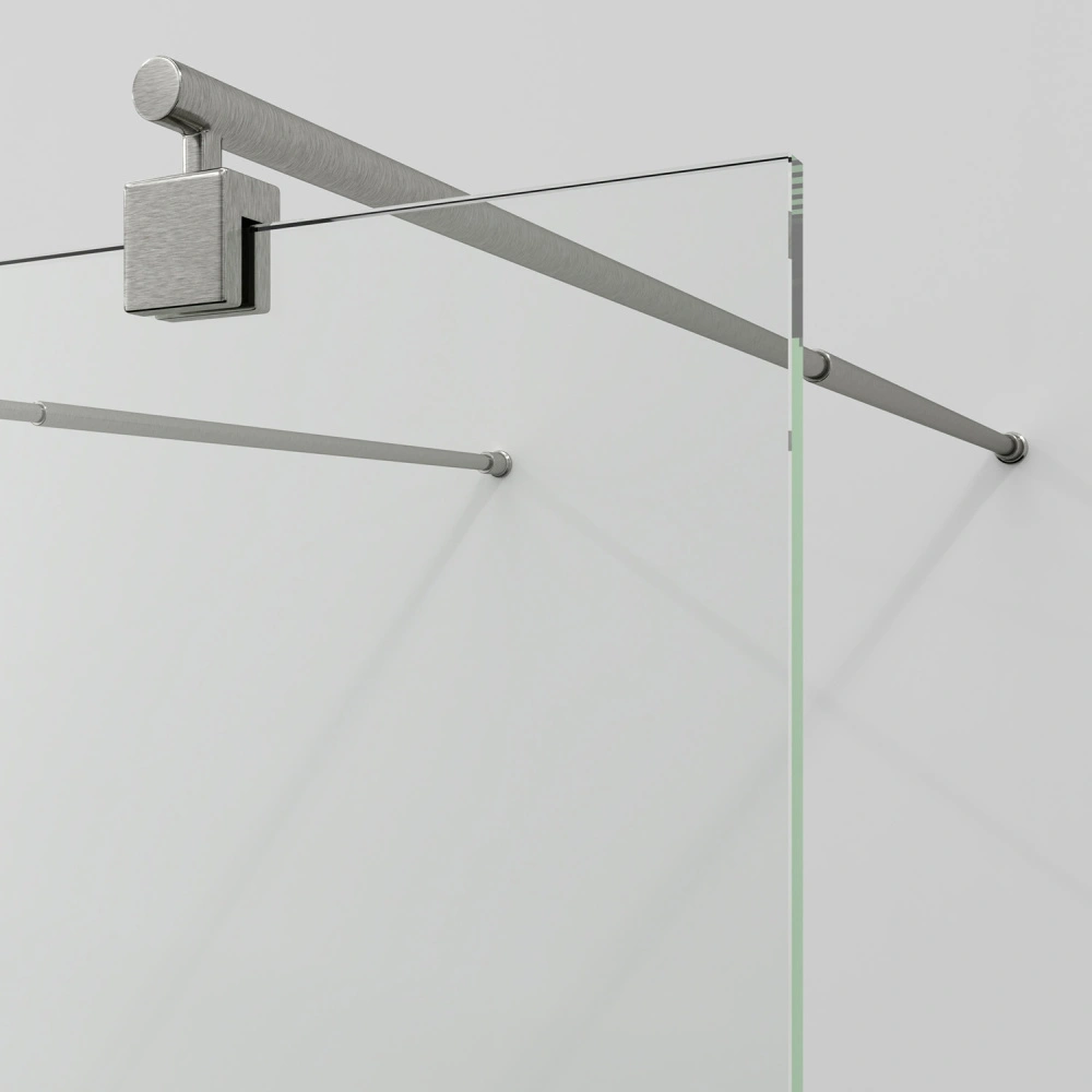 Душевая перегородка WasserKRAFT Vechte 60W44BN никель от магазина Vanna-Vanna.ru!