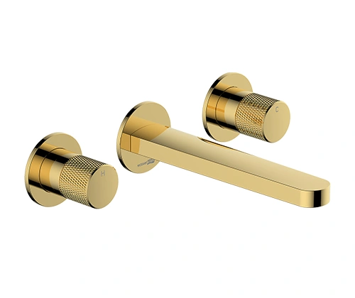 Смеситель для раковины WasserKraft Ems 7645 глянцевое золото