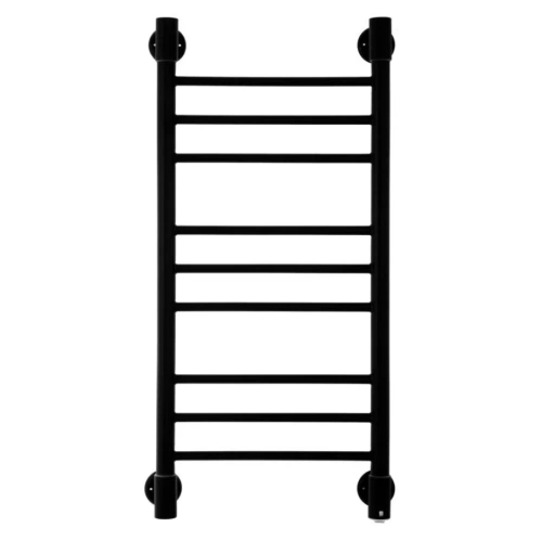 Полотенцесушитель электрический Energy Ergo2 P 850x400 прямой, черный матовый от магазина Vanna-Vanna.ru!