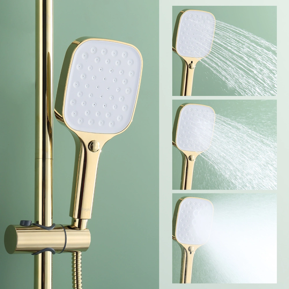 Душевая система Raglo R50.24.23, золото от магазина Vanna-Vanna.ru!