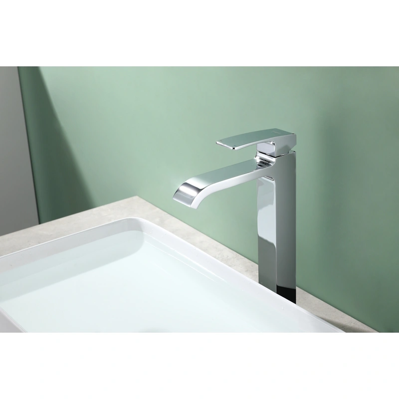 Смеситель для раковины высокий Raglo R02.15, хром от магазина Vanna-Vanna.ru!