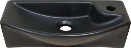 Раковина SantiLine SL-2013LMB накладная, черный матовый от магазина Vanna-Vanna.ru!