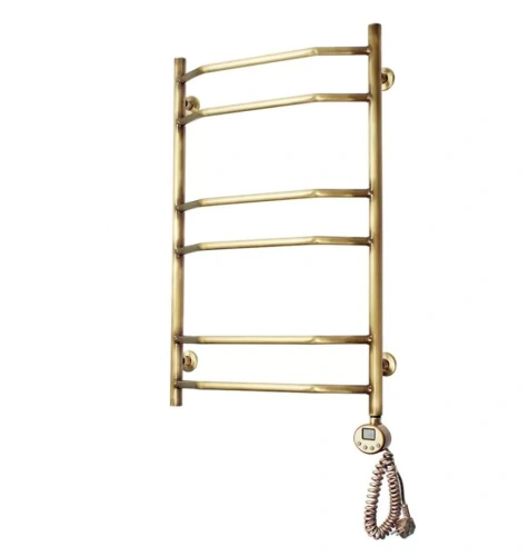 Полотенцесушитель электрический Domoterm Лаура П6 600x800 АБР ER, античная бронза от магазина Vanna-Vanna.ru!