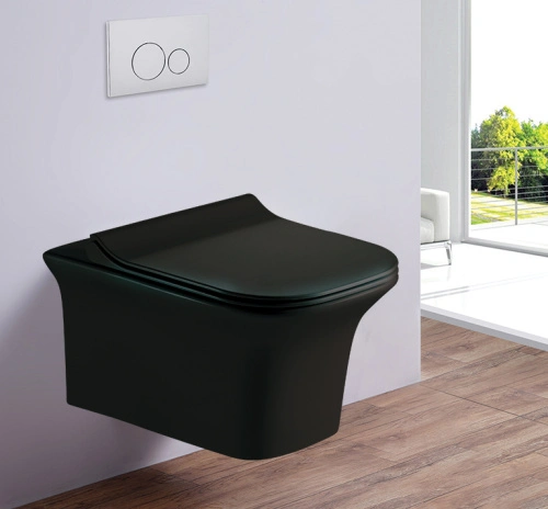 Унитаз подвесной Esbano ASTER (Matt Black) 495x365x315 от магазина Vanna-Vanna.ru!