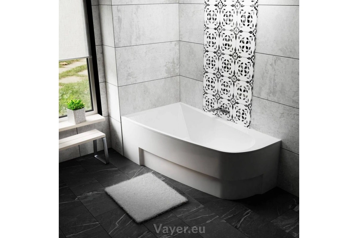 Ванна акриловая Vayer Boomerang 180x100 L левая