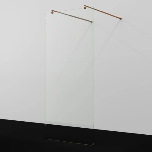 Душевая перегородка WasserKRAFT Vechte 60W39RG розовое золото от магазина Vanna-Vanna.ru!