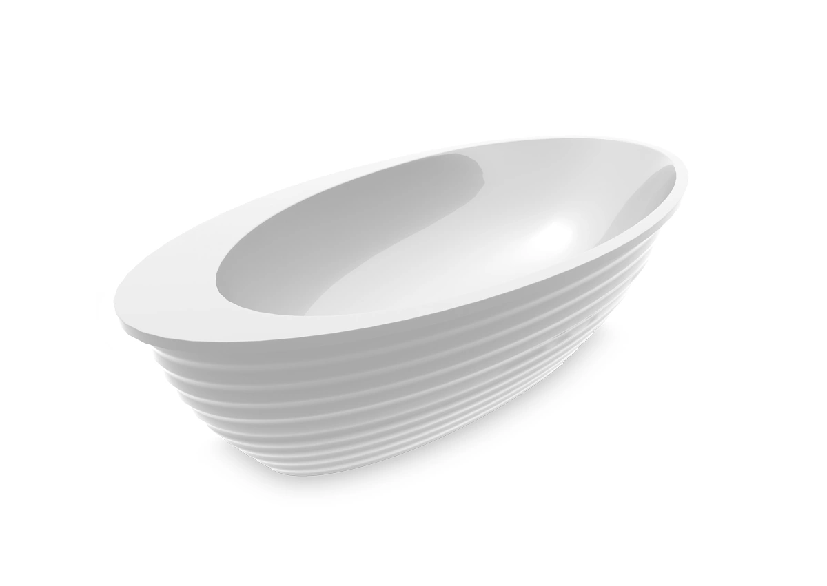 Ванна акриловая Vayer Boomerang OVAL ETNA 1940x1000 c панелью от магазина Vanna-Vanna.ru!