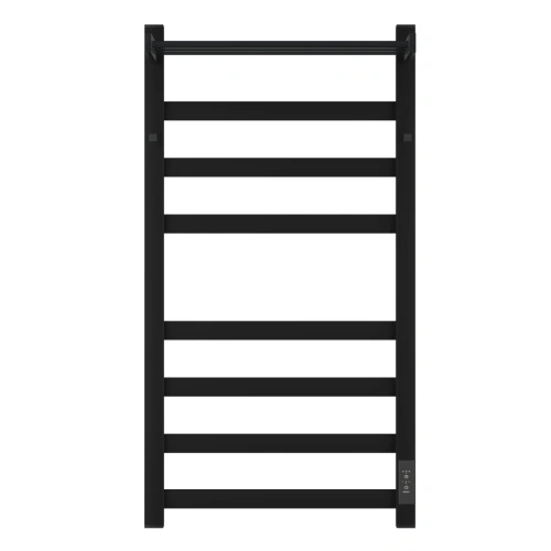 Полотенцесушитель электрический APEXTERMO Terra TR11184BM 800x400 с крючками и полкой, черный матовый от магазина Vanna-Vanna.ru!