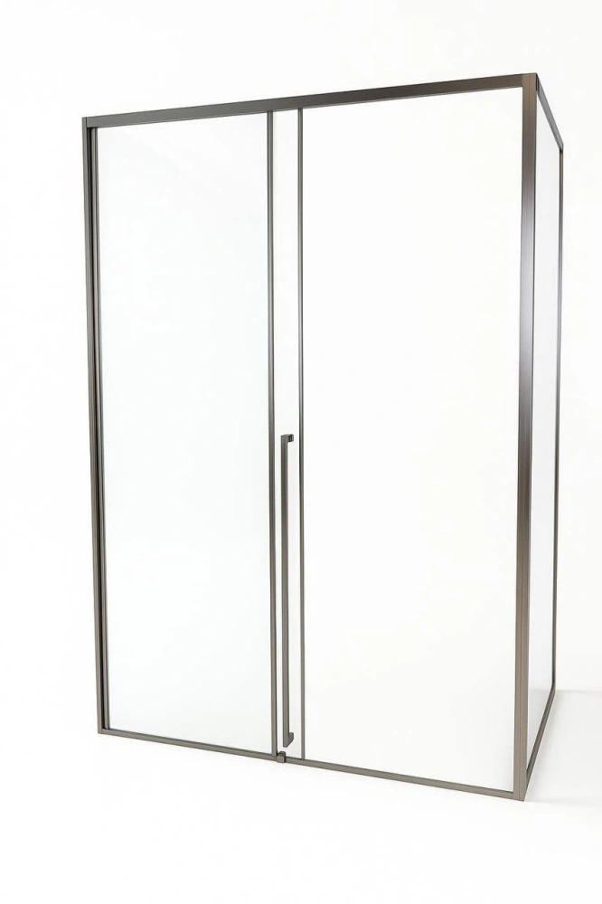 Душевой уголок Timo TDSS-130/13C-8R + TSS-900/13C-8, 130x90 см, профиль никель, стекло прозрачное от магазина Vanna-Vanna.ru!