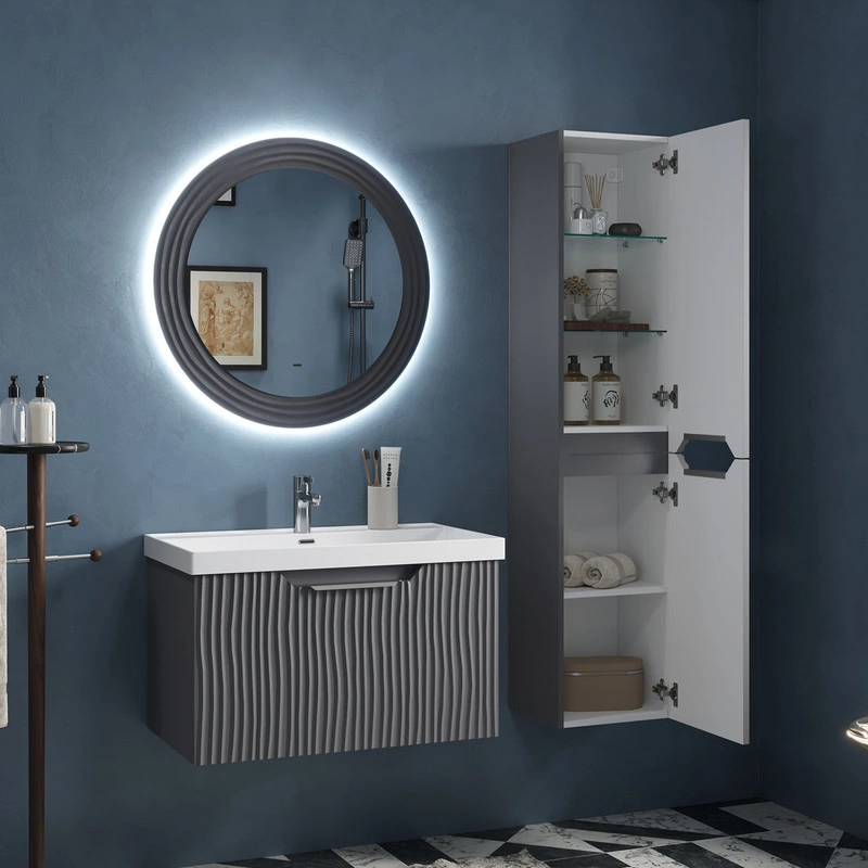 Пенал EQUIL Mirage 36 подвесной графит софт, L от магазина Vanna-Vanna.ru!
