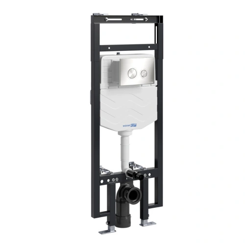 Инсталляция WasserKraft Dinkel 58TLT.010.ME.BN01 для подвесного унитаза, с кнопкой от магазина Vanna-Vanna.ru!