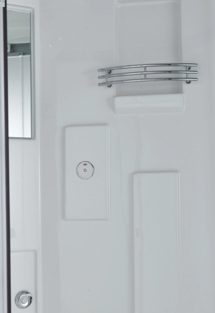 Душевая кабина Timo Lux T-7709 NEW 90*90*225, турецкая баня хамам, стульчик прозрачный от магазина Vanna-Vanna.ru!