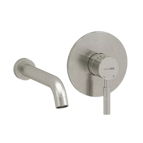 Смеситель для раковины WasserKraft Wern A42583 никель от магазина Vanna-Vanna.ru!