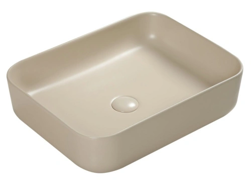Раковина SantiLine SL-1051BG накладная, бежевый матовый от магазина Vanna-Vanna.ru!