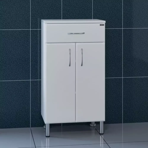 Тумба-комод Санта Стандарт 45 белая от магазина Vanna-Vanna.ru!