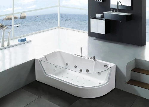 Ванна Ceruttispa C-403A L акриловая, гидромассажная (1700x800x580) от магазина Vanna-Vanna.ru!