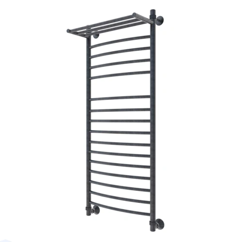 Полотенцесушитель водяной Veconi Nemi-B, 50/120, графит от магазина Vanna-Vanna.ru!