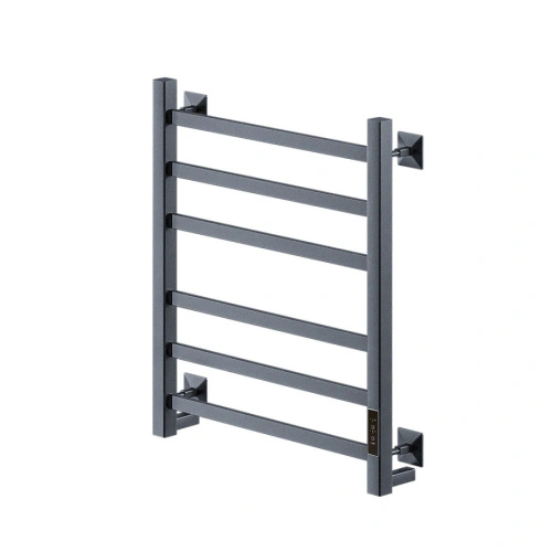 Полотенцесушитель электрический Veconi Barro-A B6050GR-A 500х600, графит брашинг от магазина Vanna-Vanna.ru!
