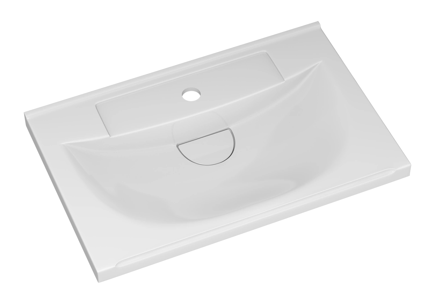 Тумба с раковиной Brevita Ariana 60 подвесная, капучино