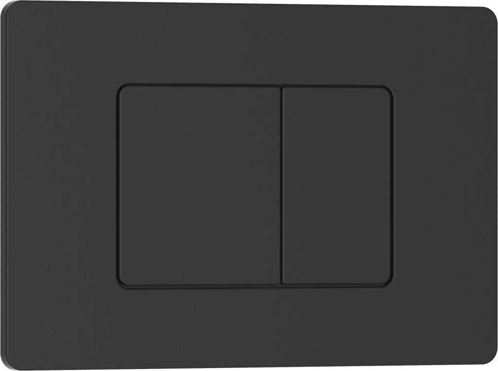 Комплект 2в1 IBERICA BLANCA инсталляция SILENCIO, кнопка смыва INOX-C черный матовый (IB001.112)