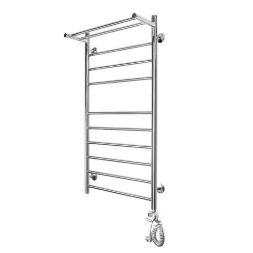 Полотенцесушитель электрический Domoterm Медея с полкой П10 500х1000 ER правый, хром от магазина Vanna-Vanna.ru!