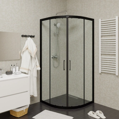Душевой уголок Ceruttispa VIVA90B N без поддона (90x90x195) от магазина Vanna-Vanna.ru!