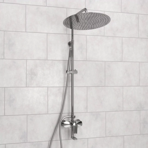 Душевая стойка WasserKraft A166.117.137.087.CH хром от магазина Vanna-Vanna.ru!