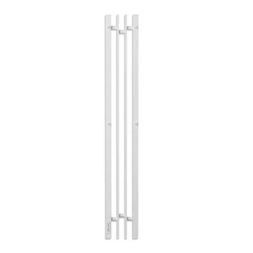Полотенцесушитель электрический APEXTERMO Delta DL10122WM 1200x140 с крючками, белый матовый от магазина Vanna-Vanna.ru!