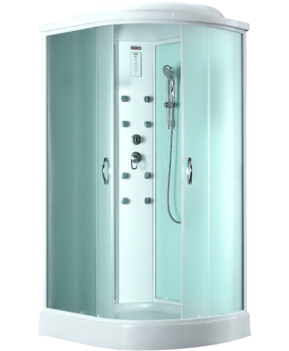 Душевая кабина Timo eco ТЕ-0702 L 120*80*218, турецкая баня хамам, стульчик прозрачный от магазина Vanna-Vanna.ru!