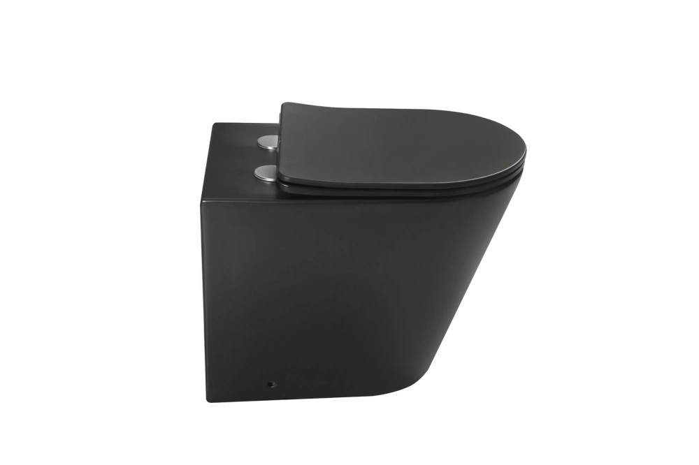 Унитаз SantiLine SL-5020MB подвесной, черный матовый от магазина Vanna-Vanna.ru!
