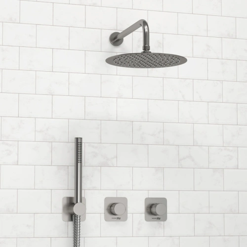 Душевой комплект WasserKRAFT Tauber A6451.296.097.121.275.100.276 никель от магазина Vanna-Vanna.ru!