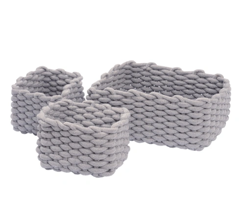 Набор корзин WasserKraft Mindel WB-850 Set серая от магазина Vanna-Vanna.ru!