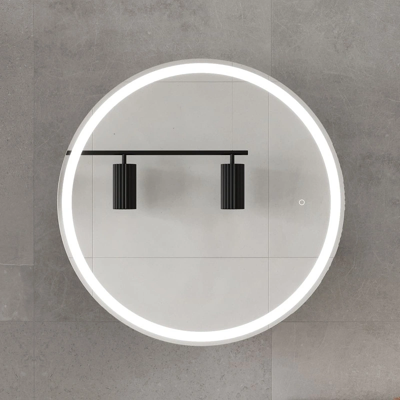 Зеркальный шкаф EQUIL Smile LED D70 графит софт от магазина Vanna-Vanna.ru!