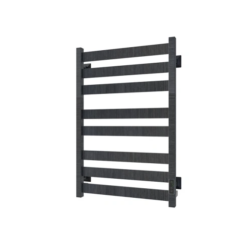 Полотенцесушитель электрический Veconi Piatto P8050GR 500х800, графит брашинг от магазина Vanna-Vanna.ru!