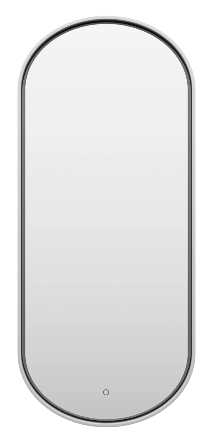 Зеркало Brevita Saturn 500x1150 свет, матовая платина от магазина Vanna-Vanna.ru!